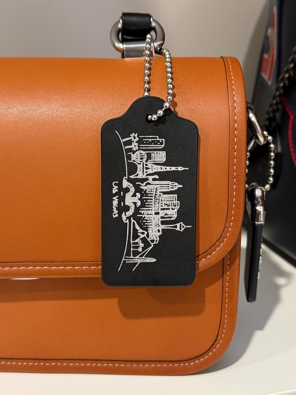 Coach Las Vegas skyline hangtag